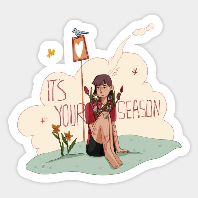 Its your Season Sticker by FireBee